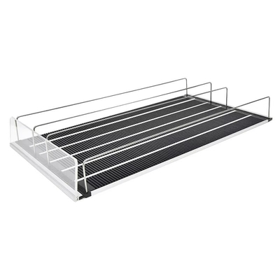 Kühlschrank Gefrierschrank Lebensmittelgeschäft Kaltgetränke Dosen Schwerkraftzufuhr Rollregal