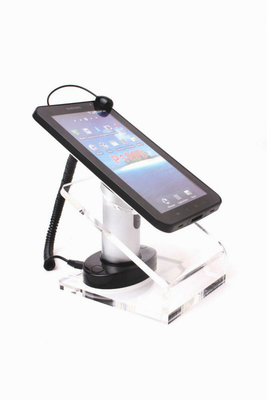 Energie-und Warnungs-Acryl-Sicherheits-Ausstellungsstand für Tablet-PC