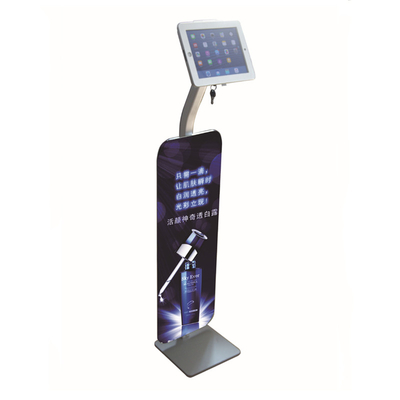 Arbeitsplatz iPad Kiosk-Stand-Klammer, die Maschinenhälfte mit Anschlagtafel zuschließt