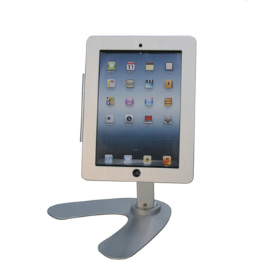 Prokiosk-Doppelverschluss-Aluminium Ipad-Kiosk-Einschließung V-Form Ipad