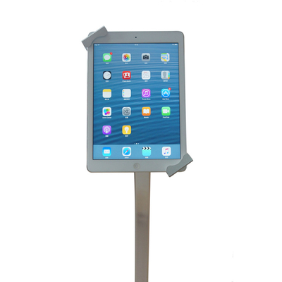 Arbeitsplatz IPad-Tablet-Kiosk-Stand, der Maschinenhälfte für Messen zuschließt