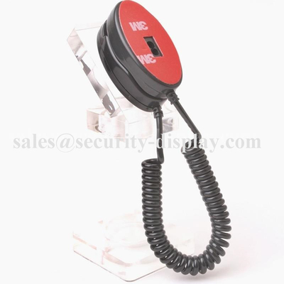 20cm Kabel-magnetischer Acrylsicherheits-Anzeigen-Halter für Handy
