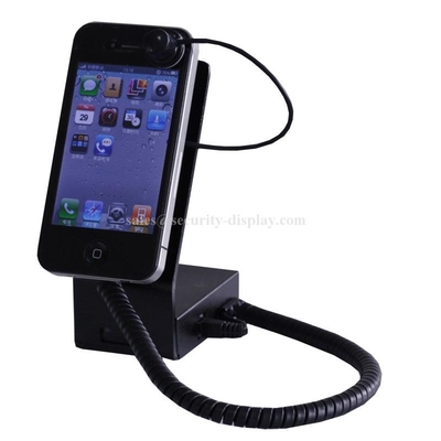 Warnung und aufladender an der Wand befestigter Mobiltelefon-Sicherheits-Anzeigen-Halter