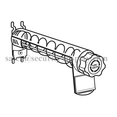 Antidiebstahl-Schneckenwand-Zufuhren mit mechanischem hörbarem Alarm