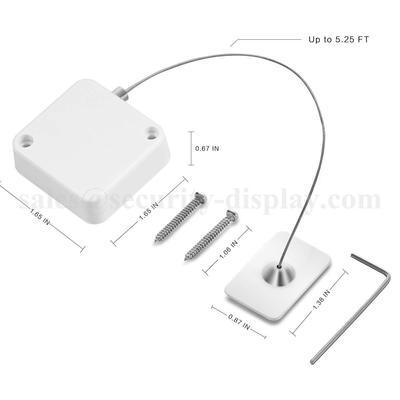 Antidiebstahl-einziehbarer Laptop-Kabel-Verschluss für Hardware-Sicherheit