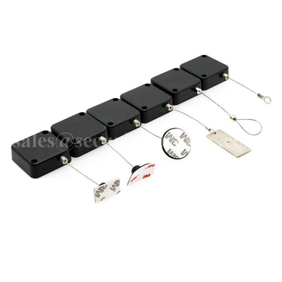 ABS Shell Anti Theft Cable Retractor mit 3M Sticker